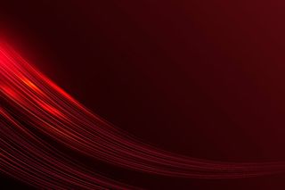 红色边界矢量流动霓虹波背景