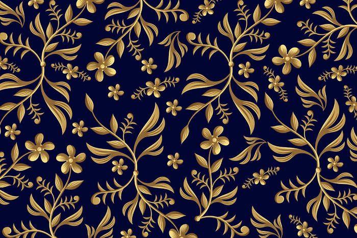 金色观赏花卉背景