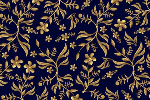 金色观赏花卉背景 金色观赏花卉背景