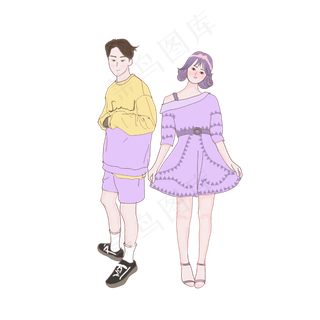 七夕香芋情人霸气女生害羞男生