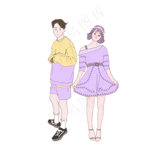 七夕香芋情人霸气女生害羞男生