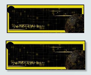 618新品预售黑金科技banner