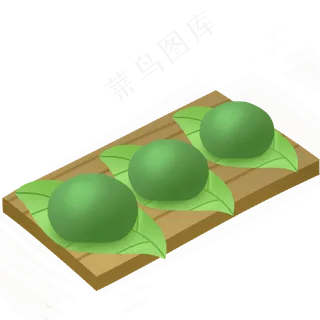 清明节青团免抠PNG素材