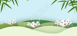 端午节吃粽子素材