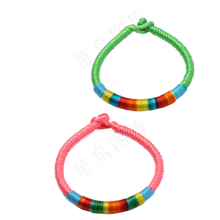 彩色的五彩绳小产品