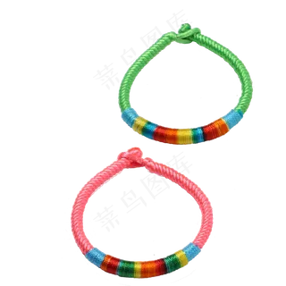 彩色的五彩绳小产品