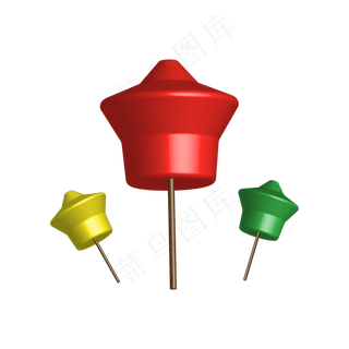 三种口味立体星星糖果