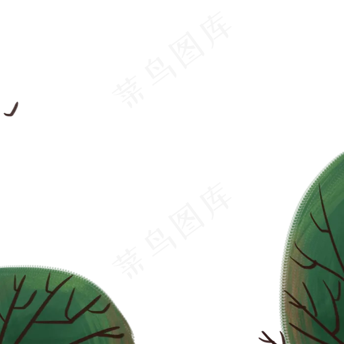 卡通灌木丛(2000X2000(DPI:300))psd模版下载