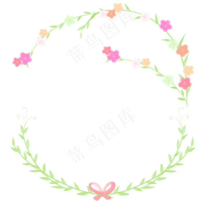 小清新小花装饰