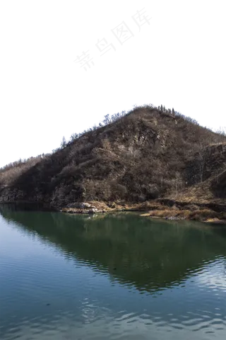 陡峭风景秀丽的山峰