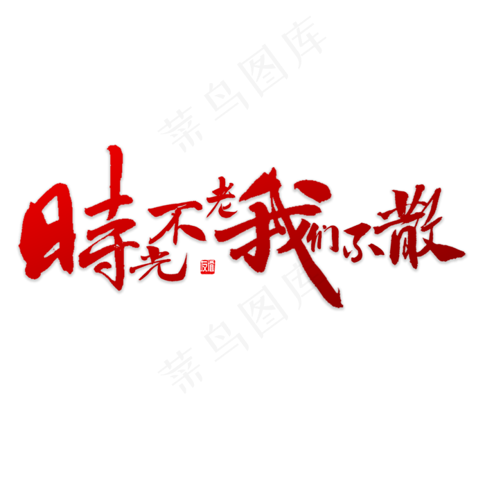 时光不老我们不散