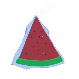 处暑日系冰冻西瓜