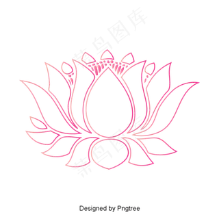 荷花水灯节,免抠元素