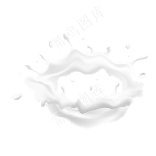 牛奶飞溅喷溅