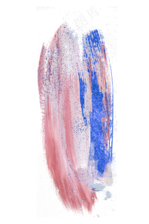 水彩金箔笔触划痕