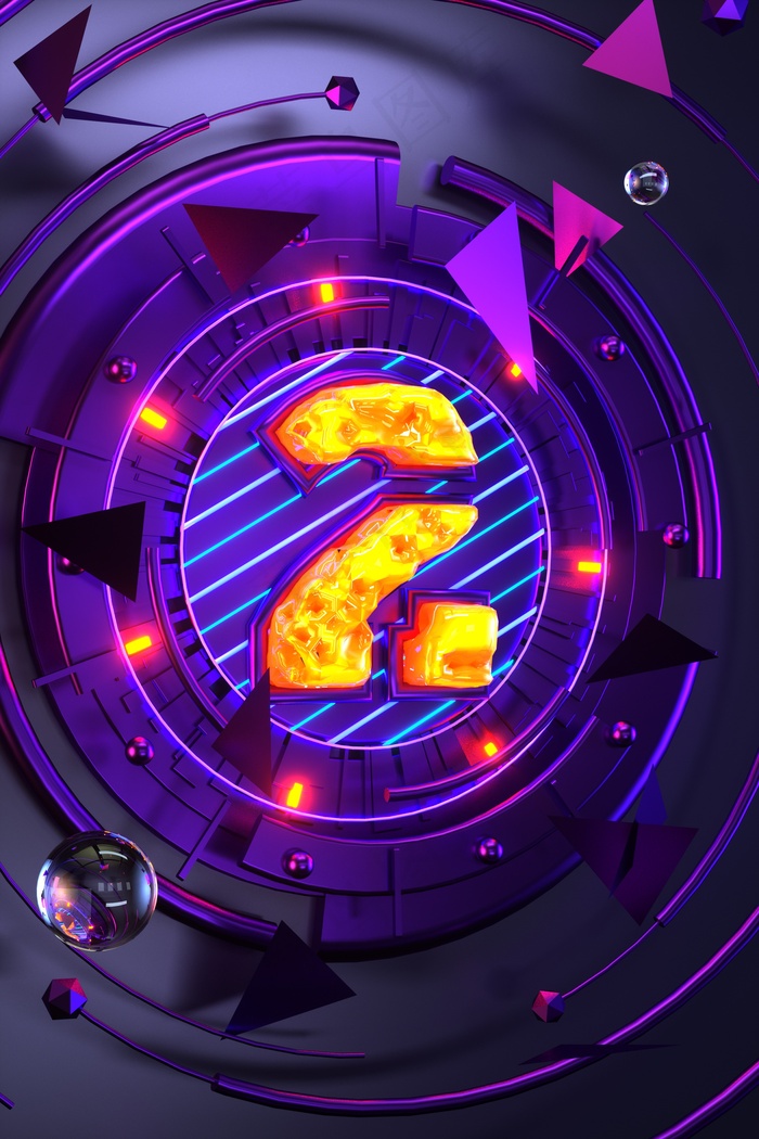 紫色炫酷倒计时2海报背景背景图片素材