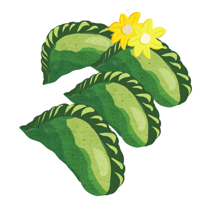 清明节美食饺子