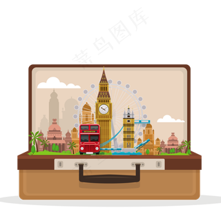 旅游游玩矢量设计素材