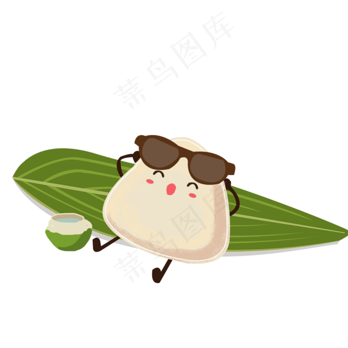 可爱插画端午节素材