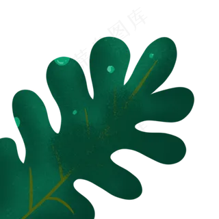 绿色的春季自然植物 绿色的春季自然植物