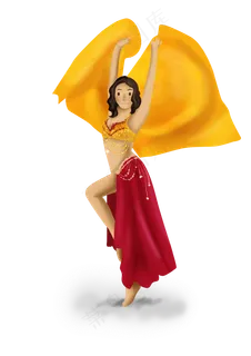 肚皮舞舞蹈学习班,免抠元素