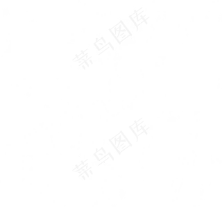 白色创意下雪天气元素,免抠元素