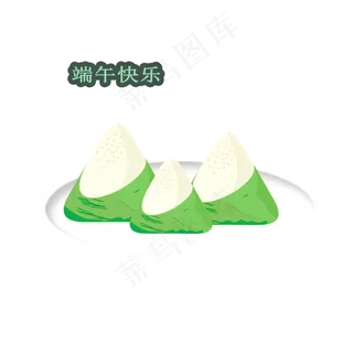 卡通手绘粽子创意设计素材