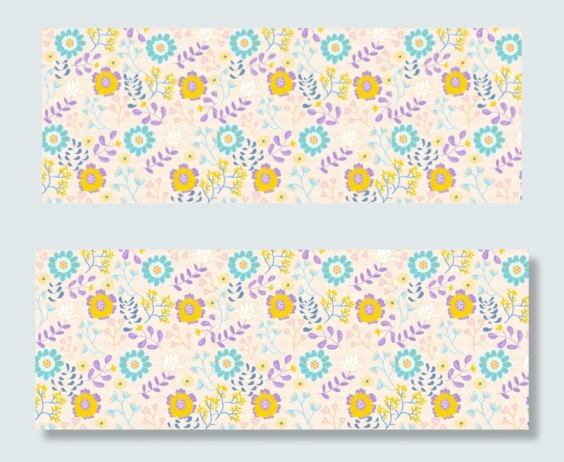 素雅印花底纹背景