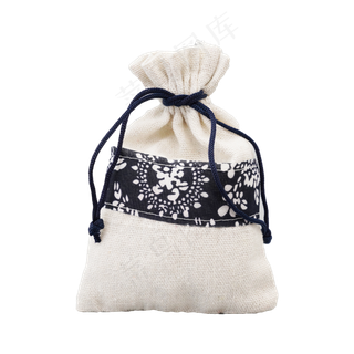 白色布袋调料包,免抠元素