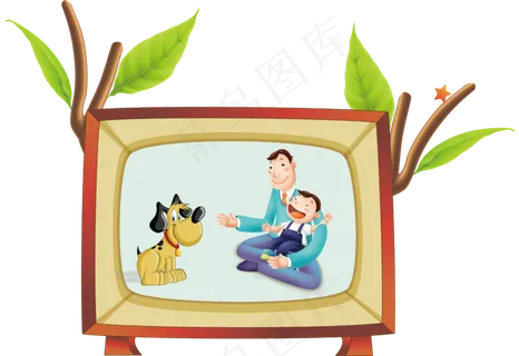 手绘画板设计素材