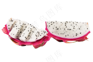 切块白心火龙果