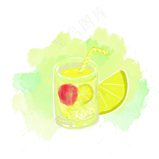 夏天清凉解渴的冷饮