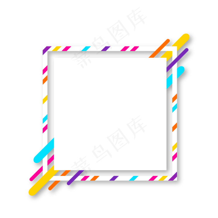 618电商年中大促装饰素材(666X666)eps,ai矢量模版下载