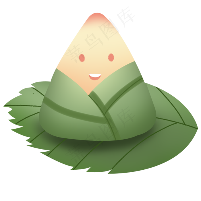 端午节卡通人物风格png格式