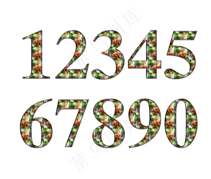 原创数字字体设计(4720X4000(DPI:150))psd模版下载