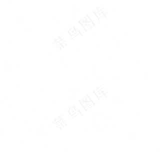 一片透明的白色水滴,免抠元素