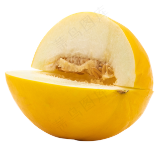 切开黄色水果