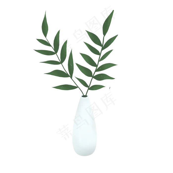 绿植摆设房间装饰免扣图