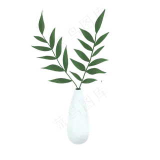 绿植摆设房间装饰免扣图