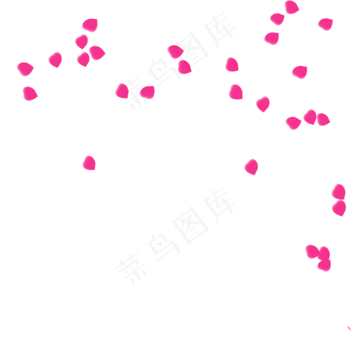 玫瑰花瓣(2000X2000(DPI:300))psd模版下载