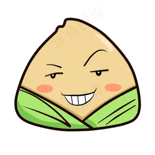 端午节手绘粽子表情包素材