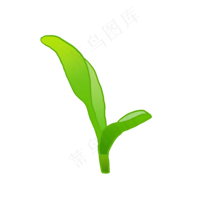 春茶叶片舒展生长(2000X2000(DPI:300))psd模版下载