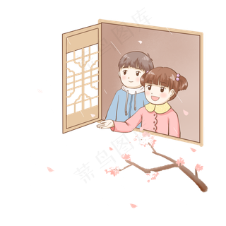 24节气雨水节气套图