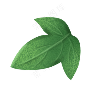 卡通春天绿色叶子下载