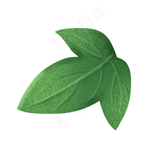 卡通春天绿色叶子下载