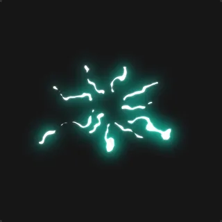 水火烟雾卡通特效,免抠元素