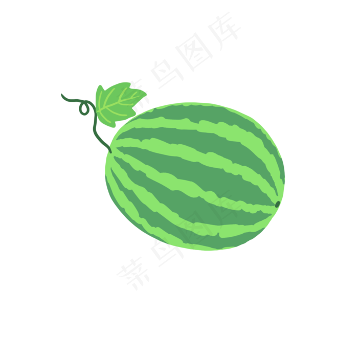 整个大西瓜PNG(2000X2000(DPI:300))psd模版下载
