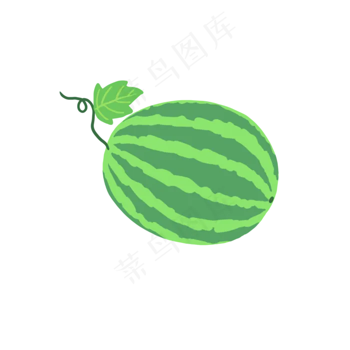整个大西瓜PNG(2000X2000(DPI:300))psd模版下载