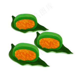 清明节青团png素材