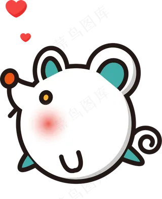 鼠年头像,免抠元素